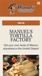 Mobile Screenshot of manuelstamales.com